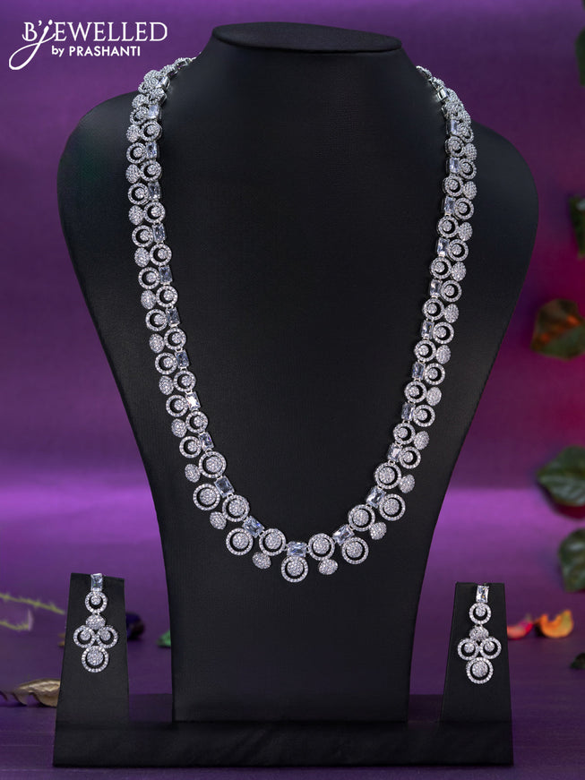 Zircon haaram with cz stones