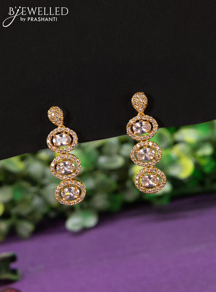 Antique haaram with cz stones