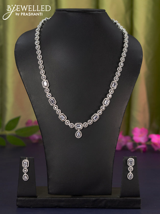 Zircon haaram with cz stones