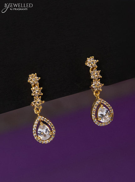 Antique haaram with cz stones