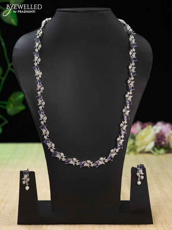 Zircon haaram with cz stones