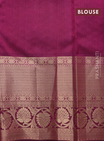 Roopam silk saree pink and dark magenta pink with allover zari weaves and rich zari woven border