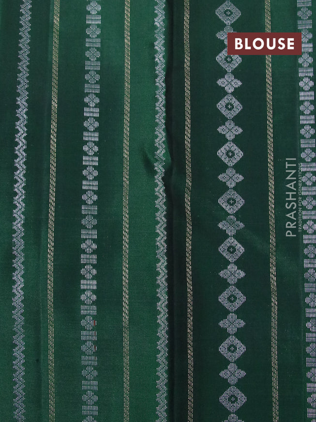 Pure soft silk saree lime yellow and green with zari woven buttas and long zari woven border