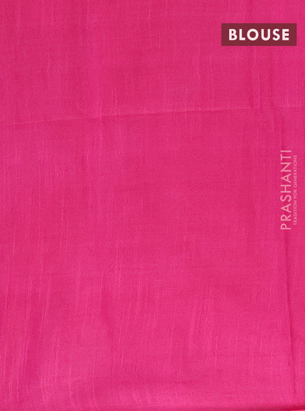 Bamboo saree light pink and pink with allover thread woven geometric buttas and thread woven butta border