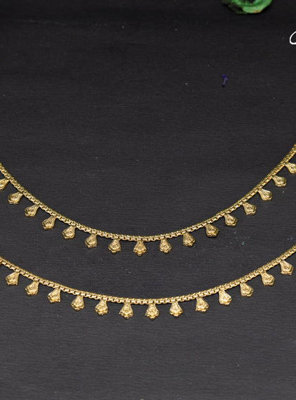 Antique anklet with simple design