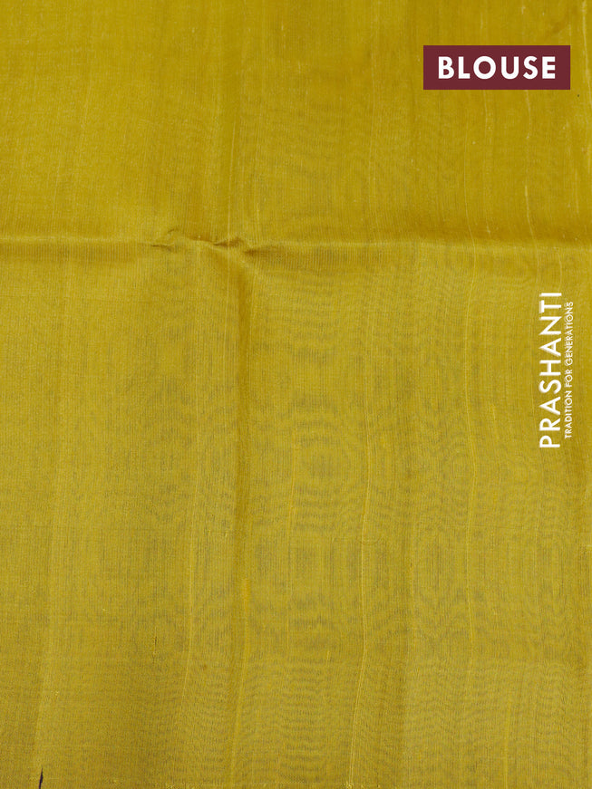 Pure raw silk saree deep wine shade and mustard shade with allover silver zari weaves in borderless style