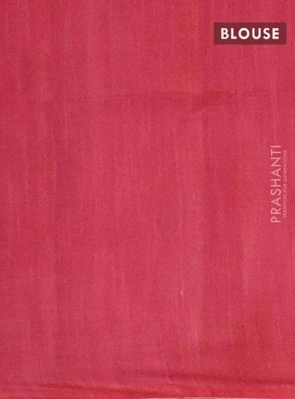 Bamboo silk saree pink and maroon with allover tie & dye prints sequin work in borderless style