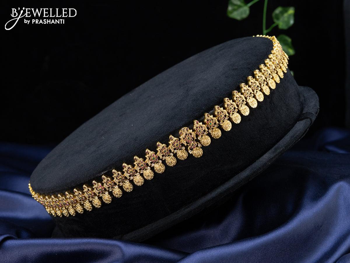 Beautiful Gold Plated Temple Design Vaddanam Hip Belt For Saree JH3348 –  Jewel Palace