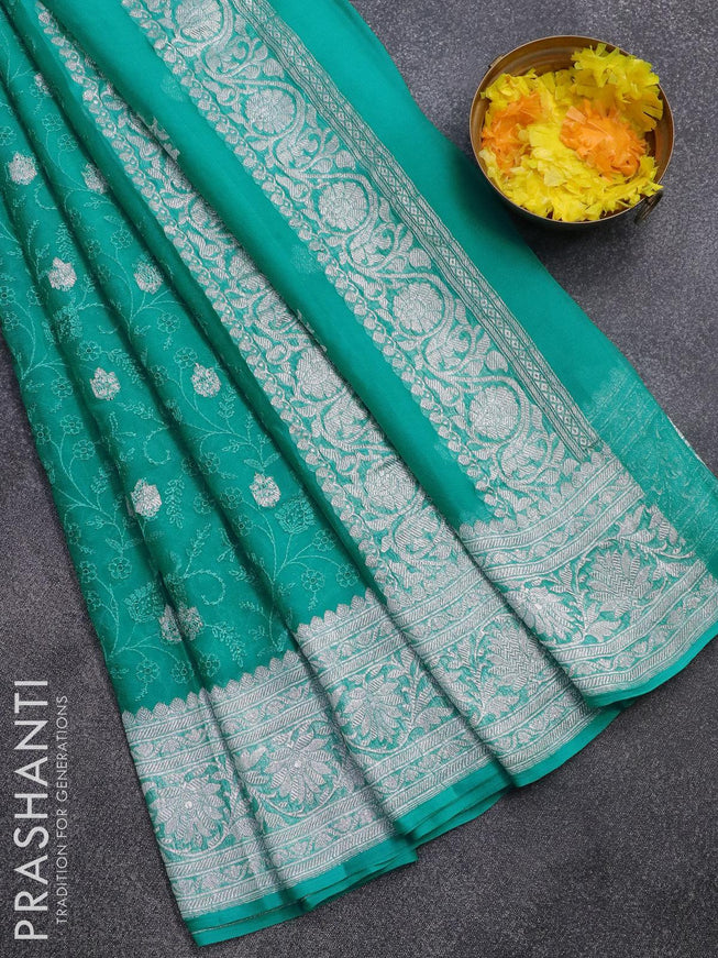 Chiffon Pure brush paint saree, Feature : Dry Cleaning, Pattern : Printed,  Zari Border at Rs 8,000 / pieces in Varanasi