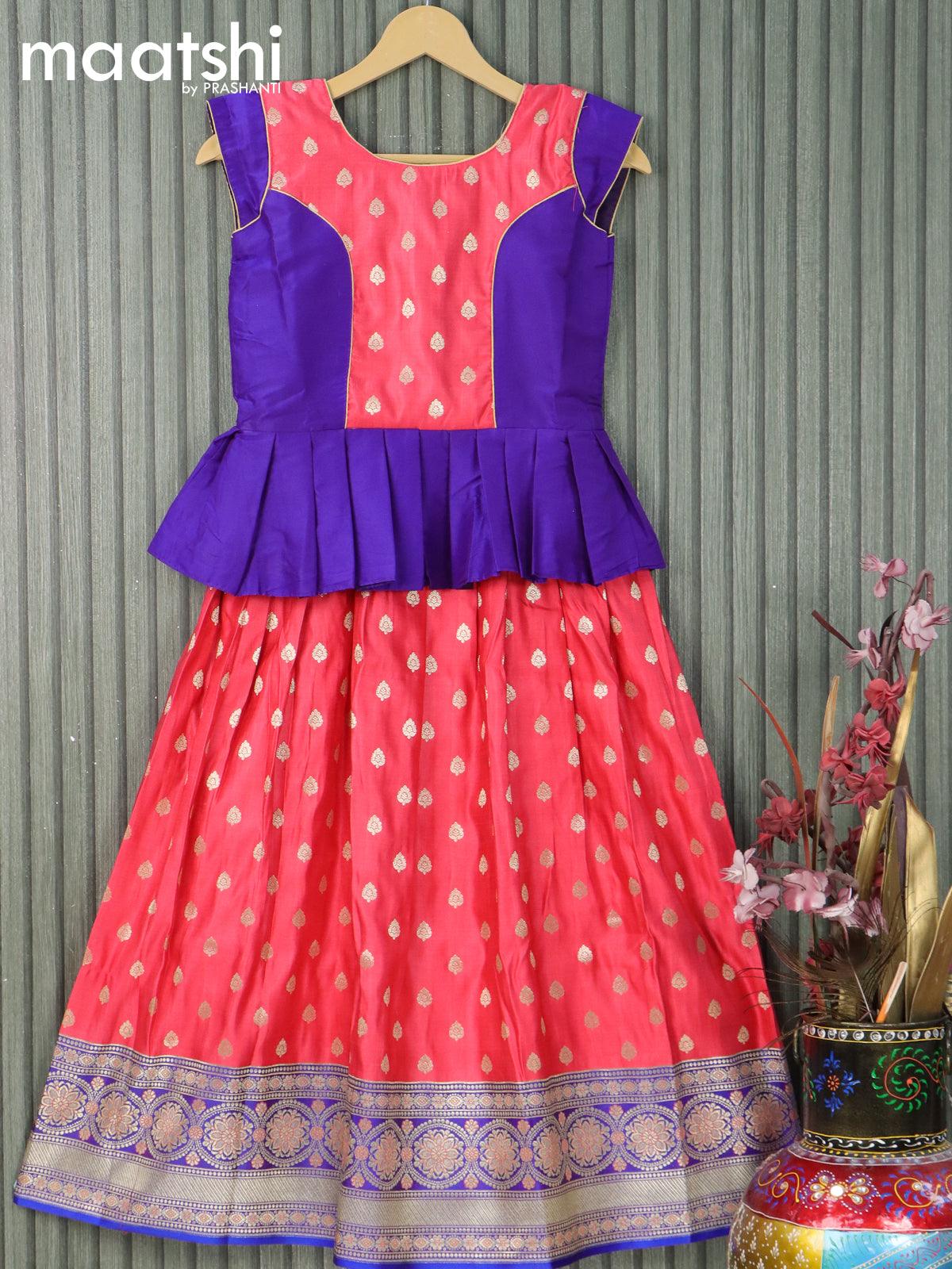 Bow Design Kids Orange Rayon Frock at Rs 270 | George Town | Chennai | ID:  22999183030