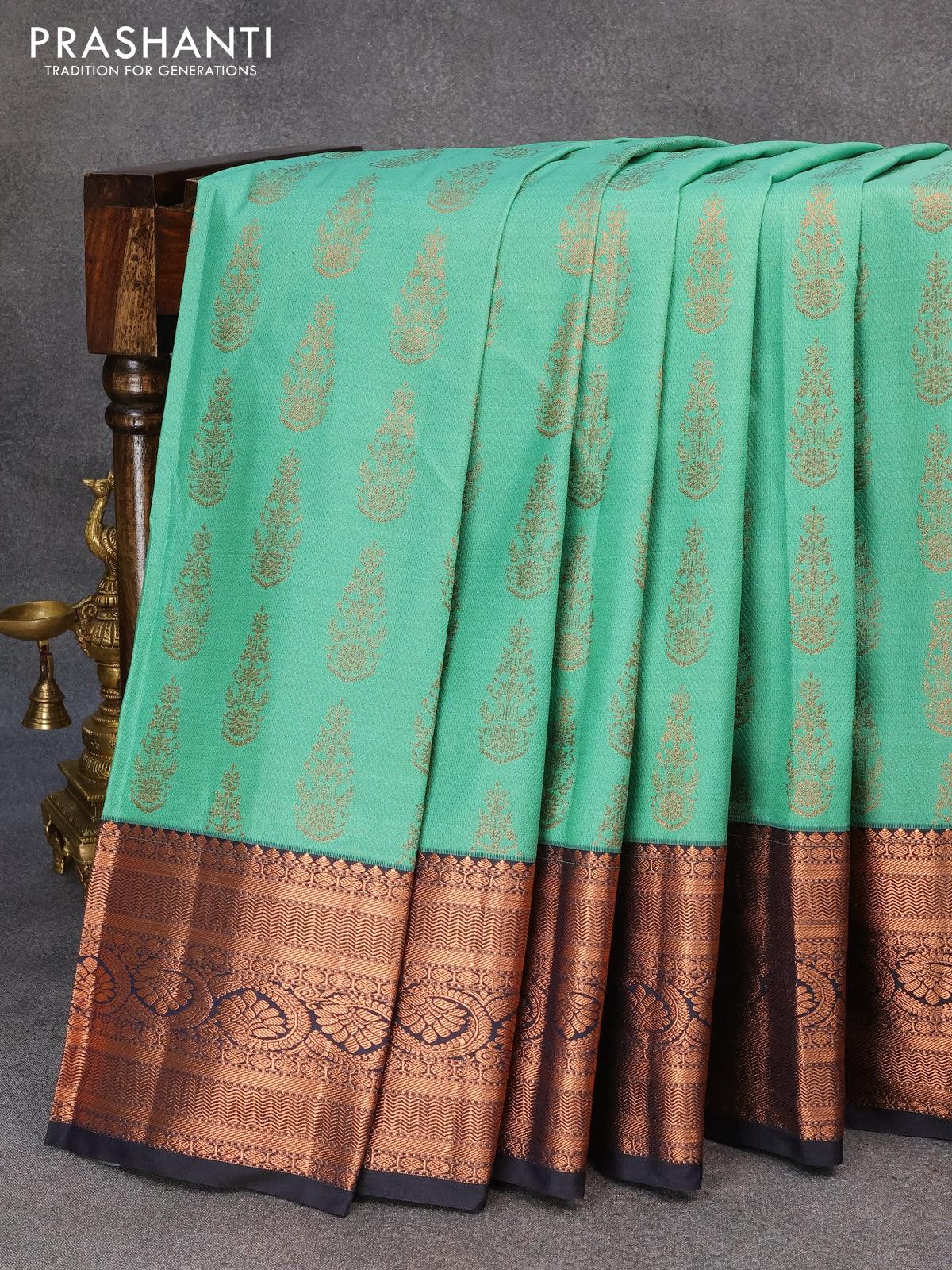 Woven Bangalore Silk Saree in Wine : SNGA4138