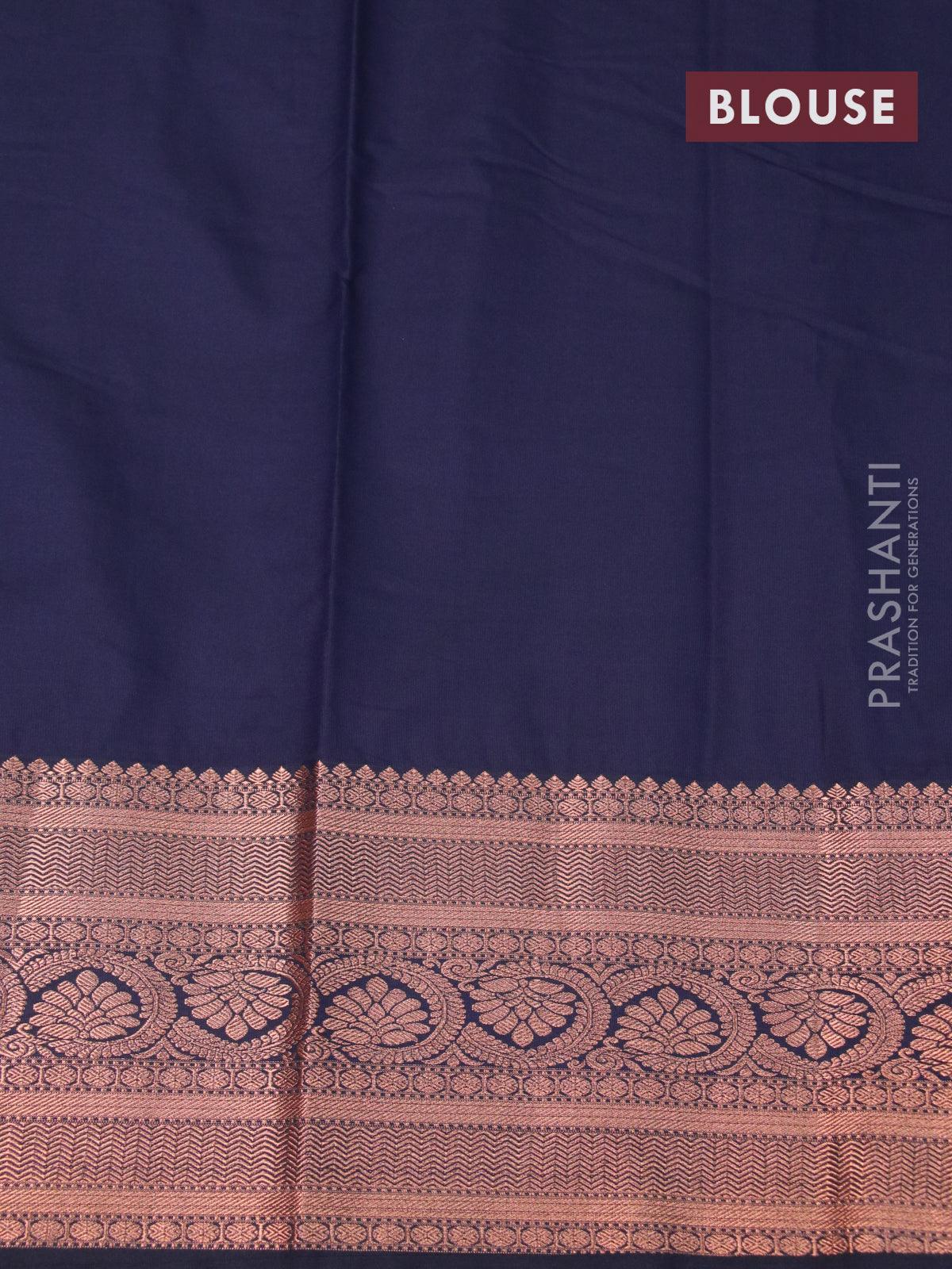 Woven Chiffon Bangalore Silk Saree in Sky Blue : SHU1470