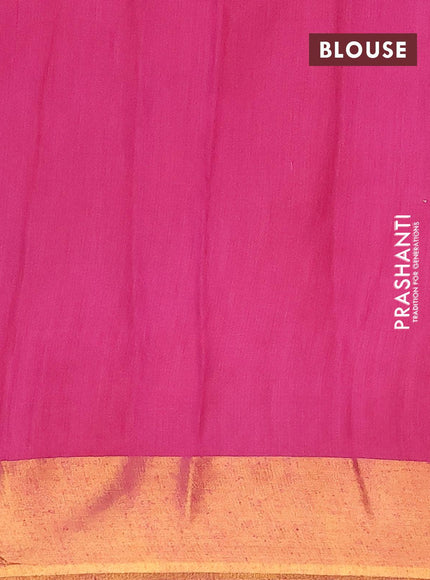 Bhagalpuri saree purple with allover bandhani prints and zari woven border - {{ collection.title }} by Prashanti Sarees