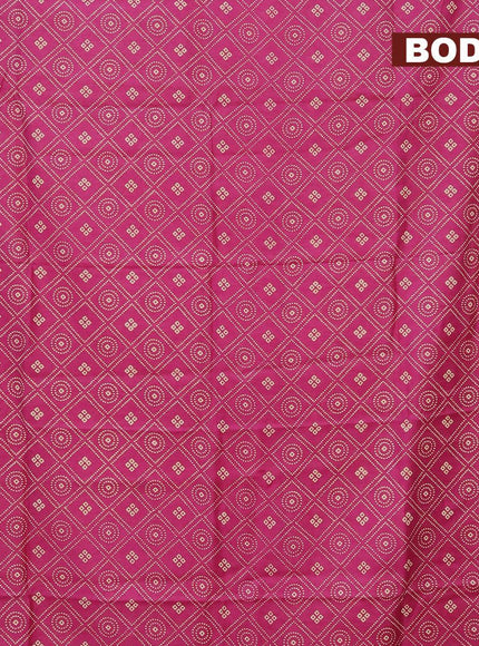 Bhagalpuri saree purple with allover geometric prints and zari woven border - {{ collection.title }} by Prashanti Sarees