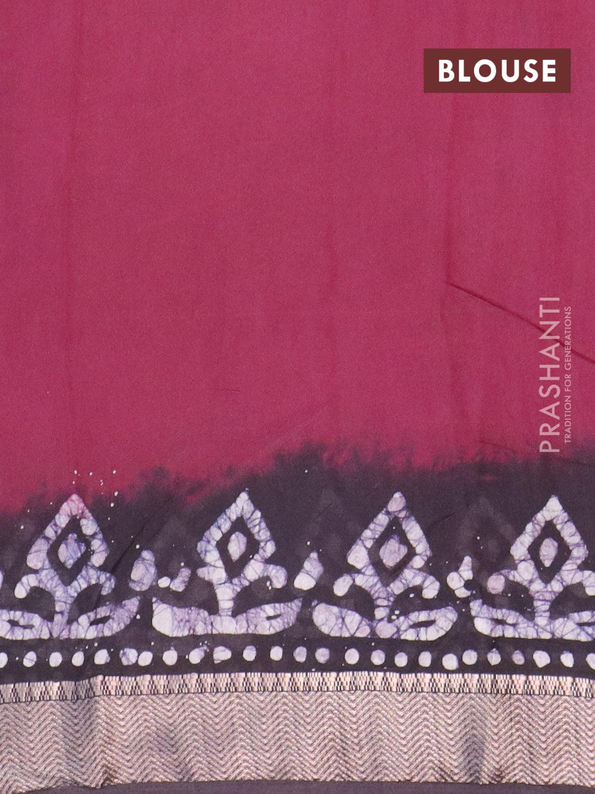 Beautiful and Elegant Pure Binny Crape Silk Sarees – Sloka Online