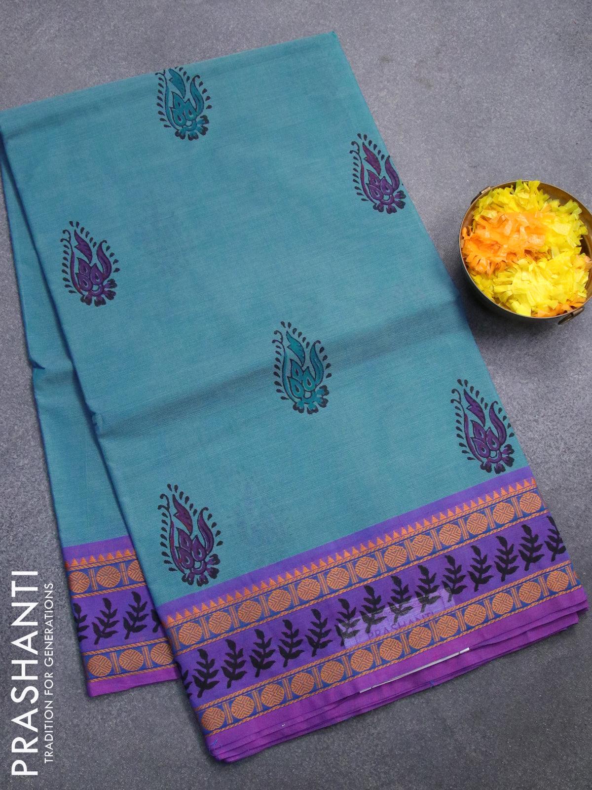 Buy Green Sarees for Women by Indie Picks Online | Ajio.com