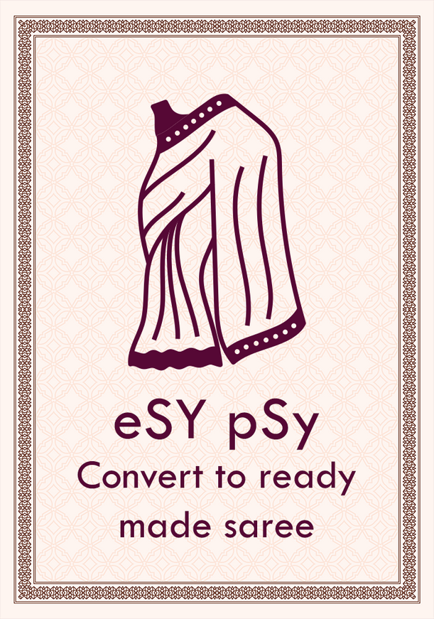 Esy Psy - Convert any saree in to a readymade saree