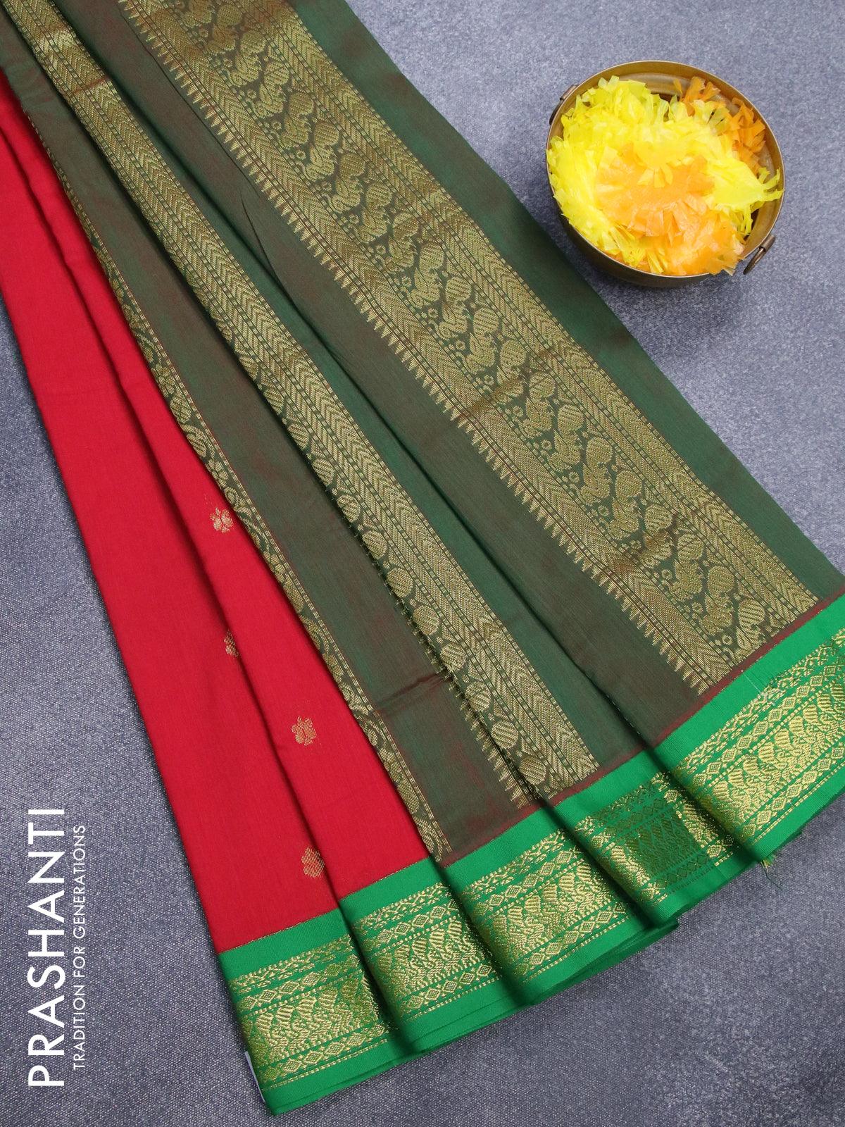 Premium Kalyani Cotton Saree With Yellow and Pink Color – patilestore