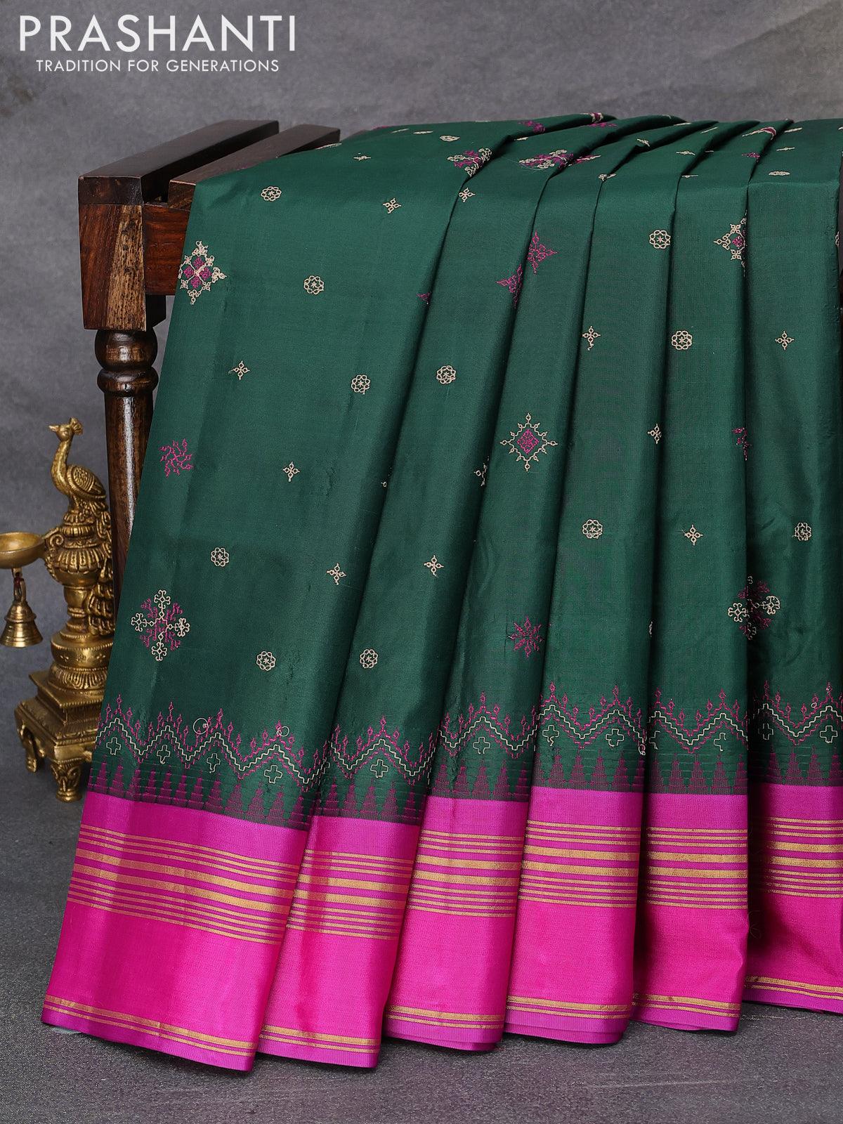 Kasuti Work Sarees – Prashanti Sarees