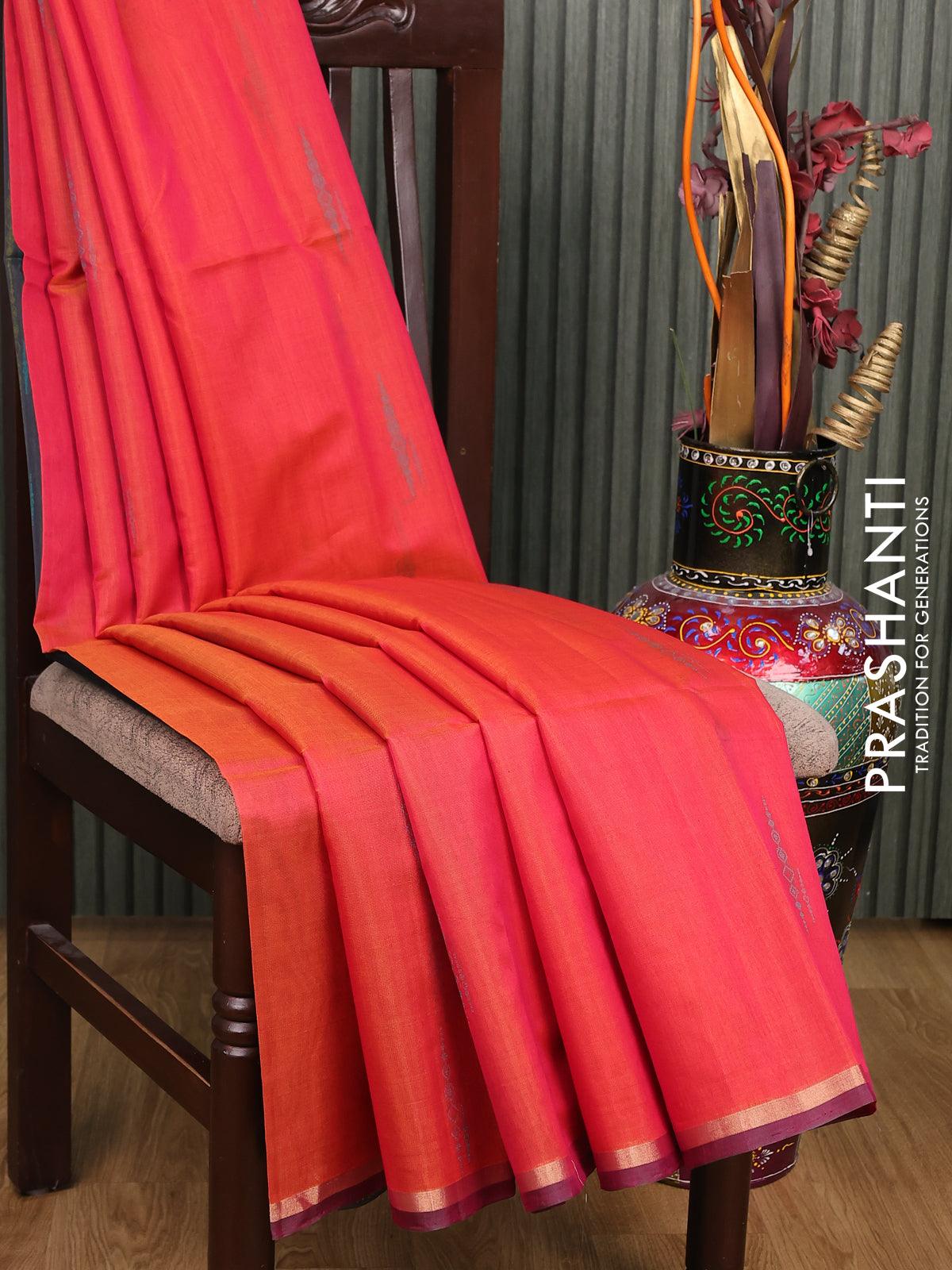 Silk Cotton 9 Yards – Prashanti Sarees