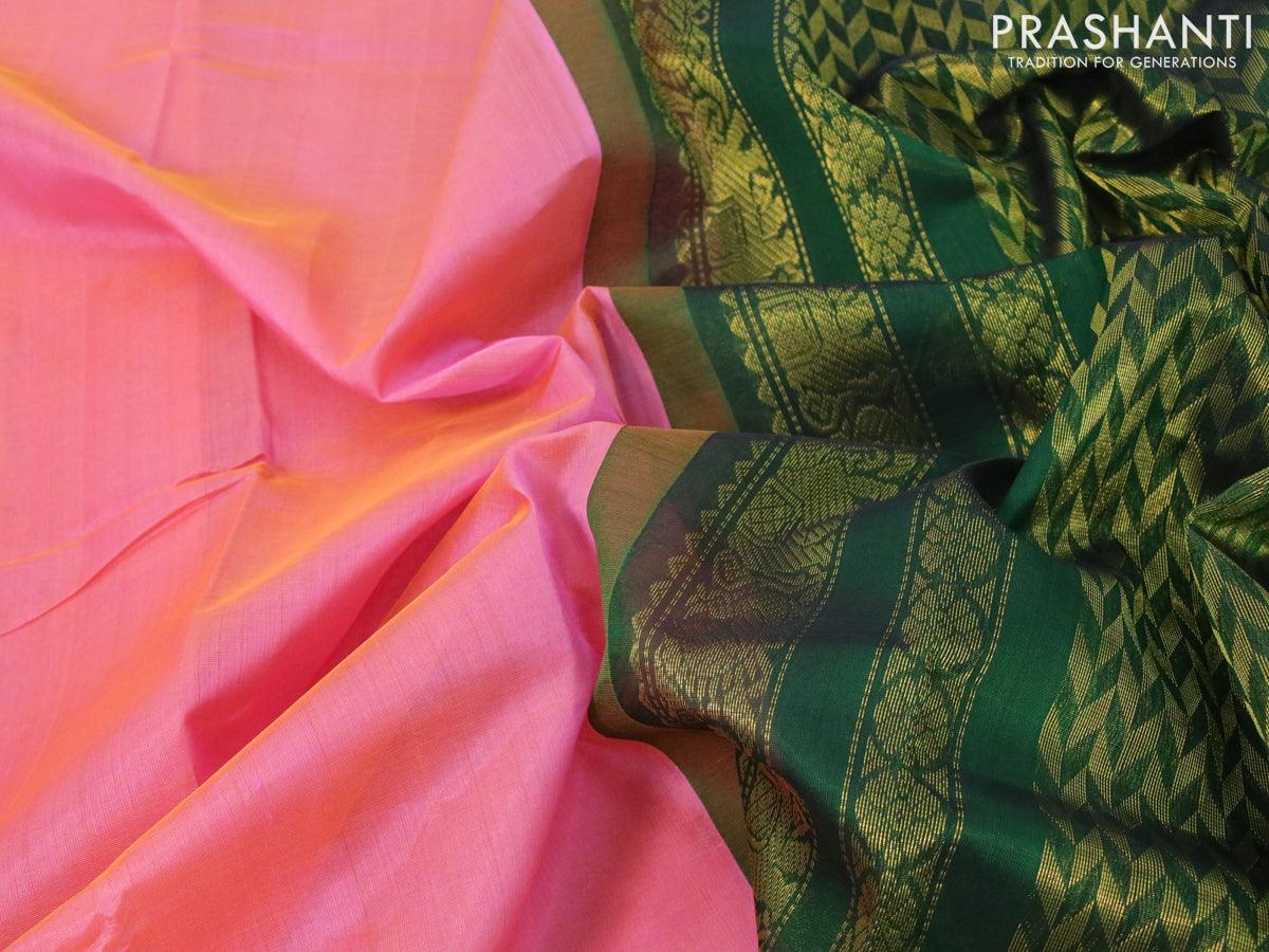 Chanderi Kuppadam silk cotton sarees