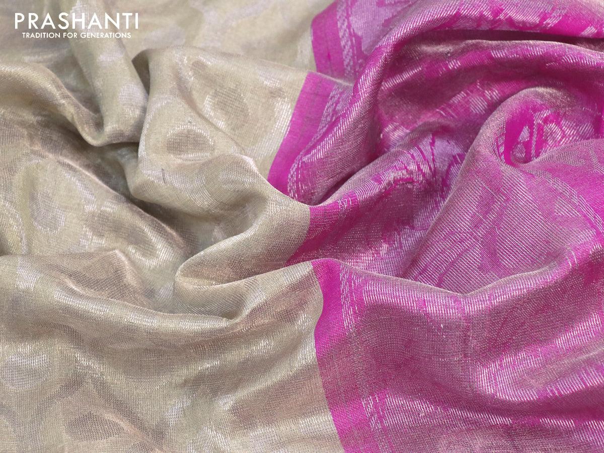 tissue silk sarees online | Kalamandir Royale