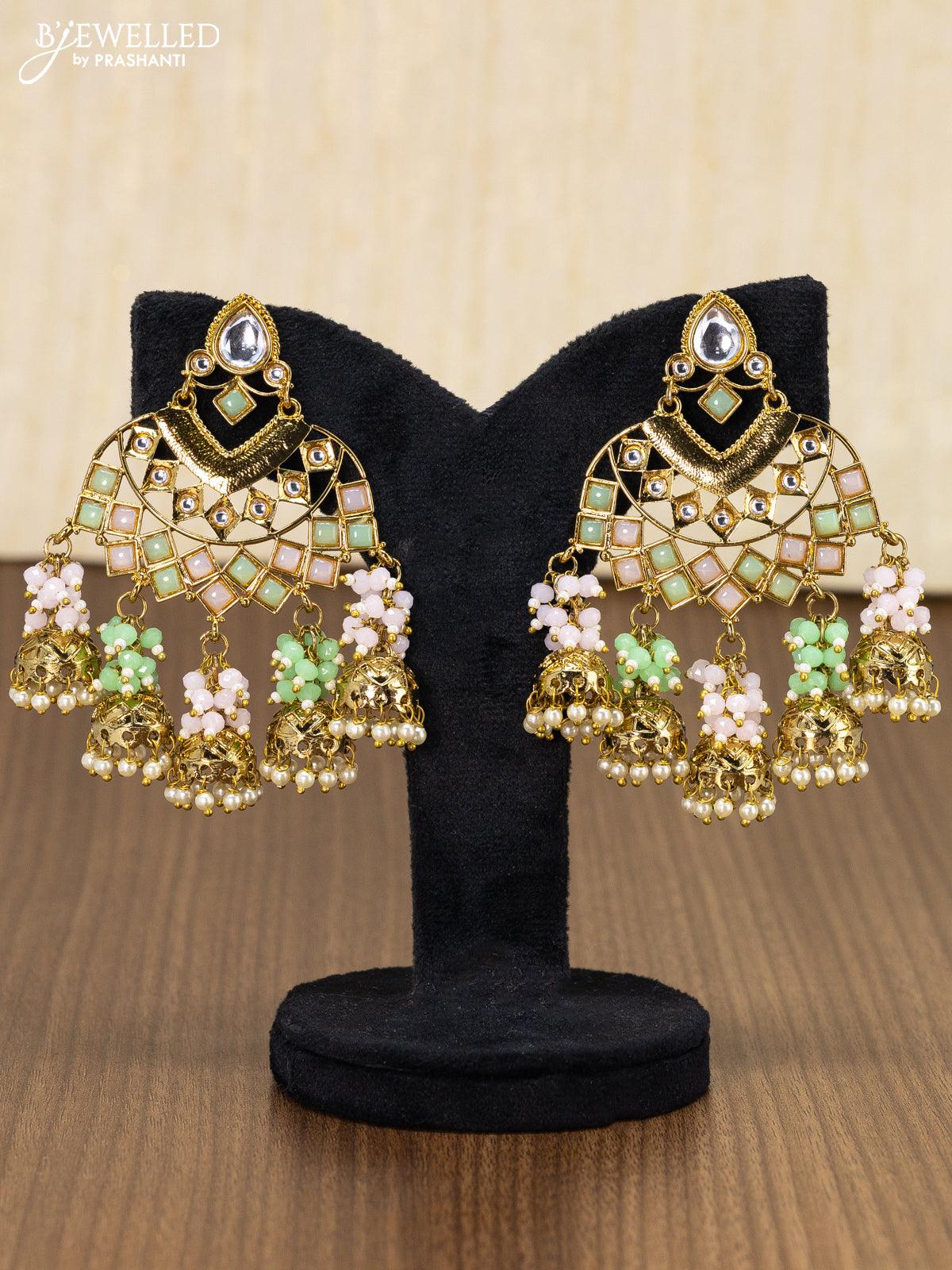 Antique Chettinad Gold Earring | Gold earrings, Earrings collection, Gold