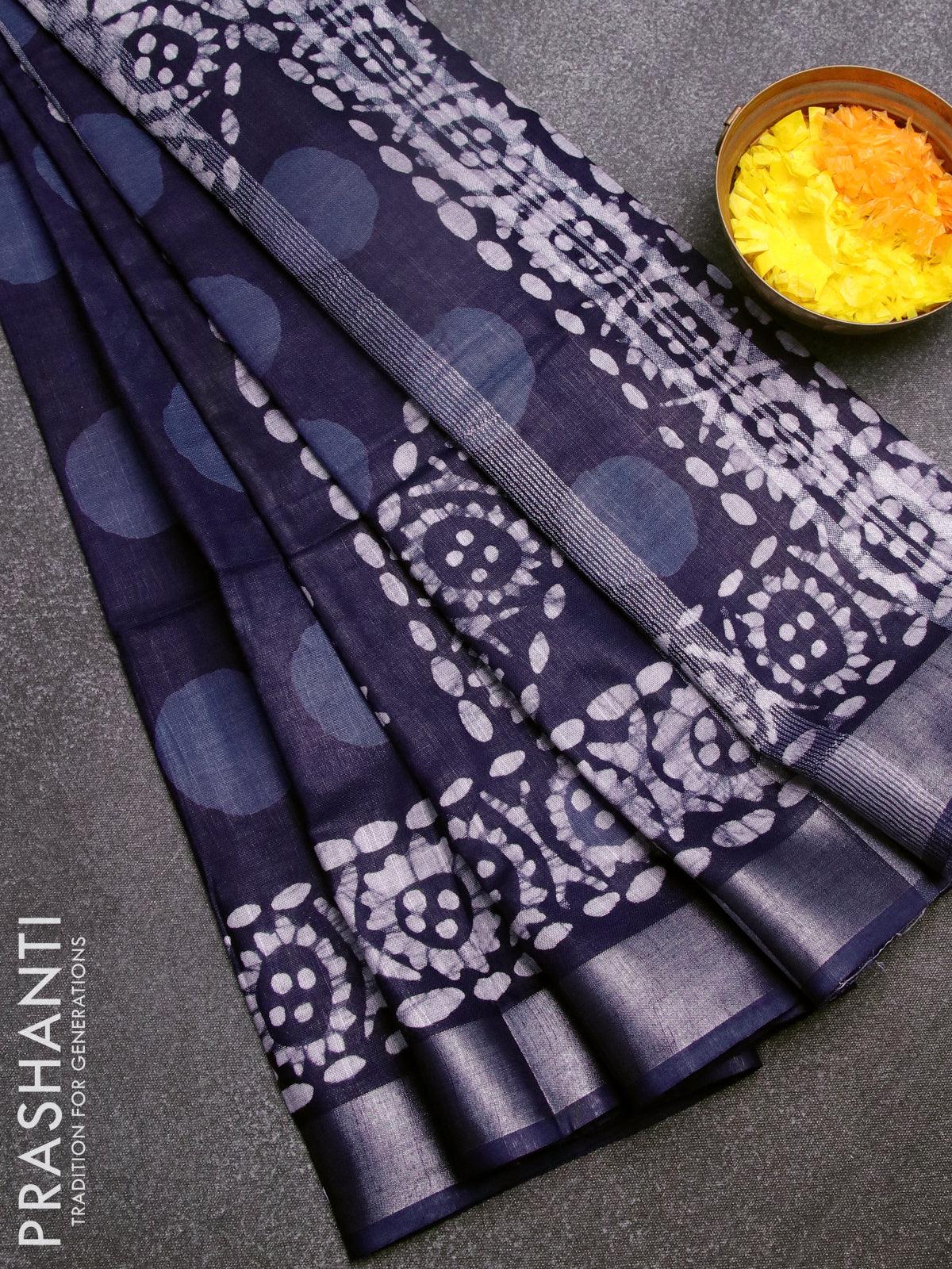 Linen Cottons – Prashanti Sarees
