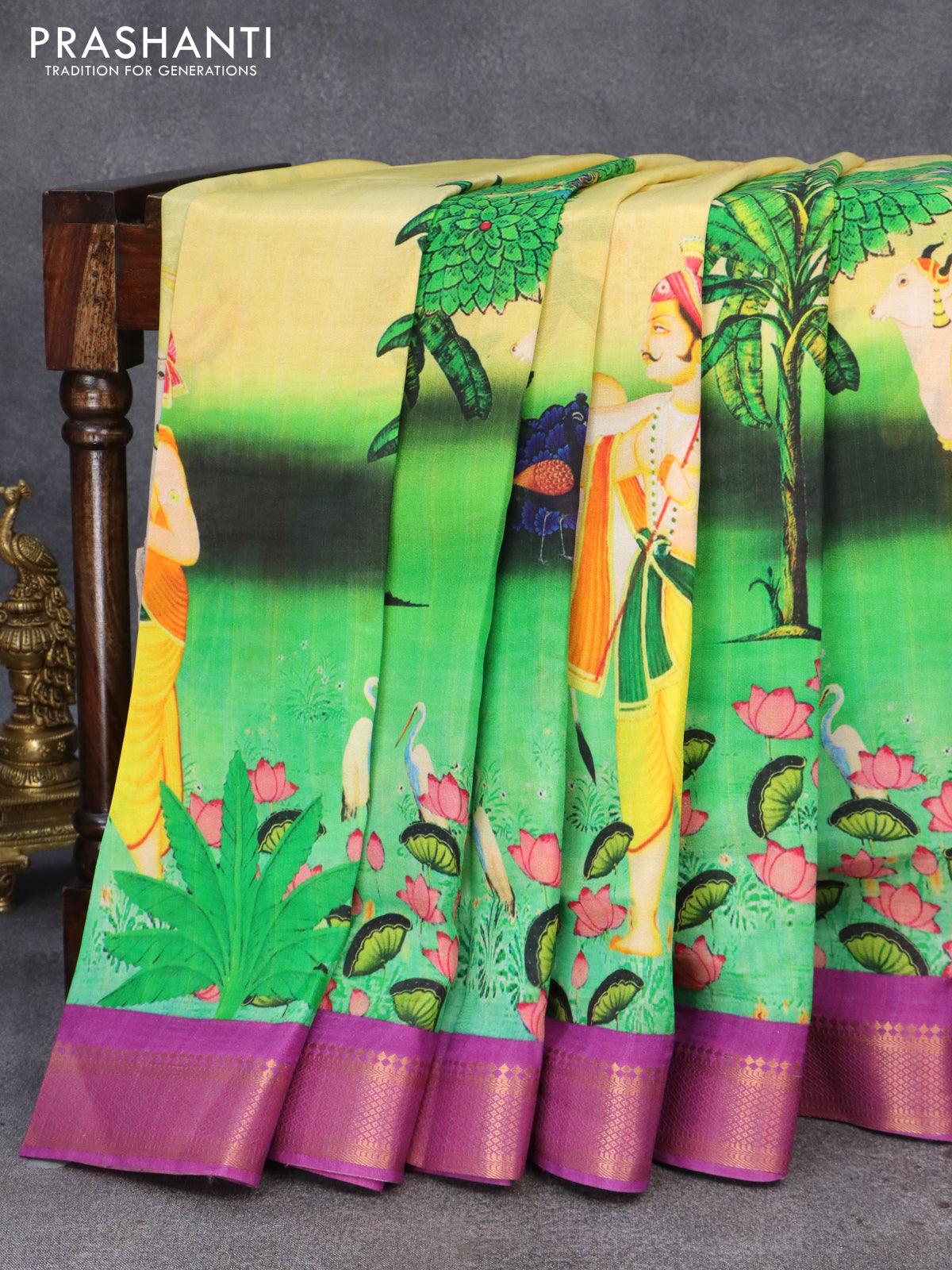 Pure Paithani Silk Sarees – Prashanti Sarees