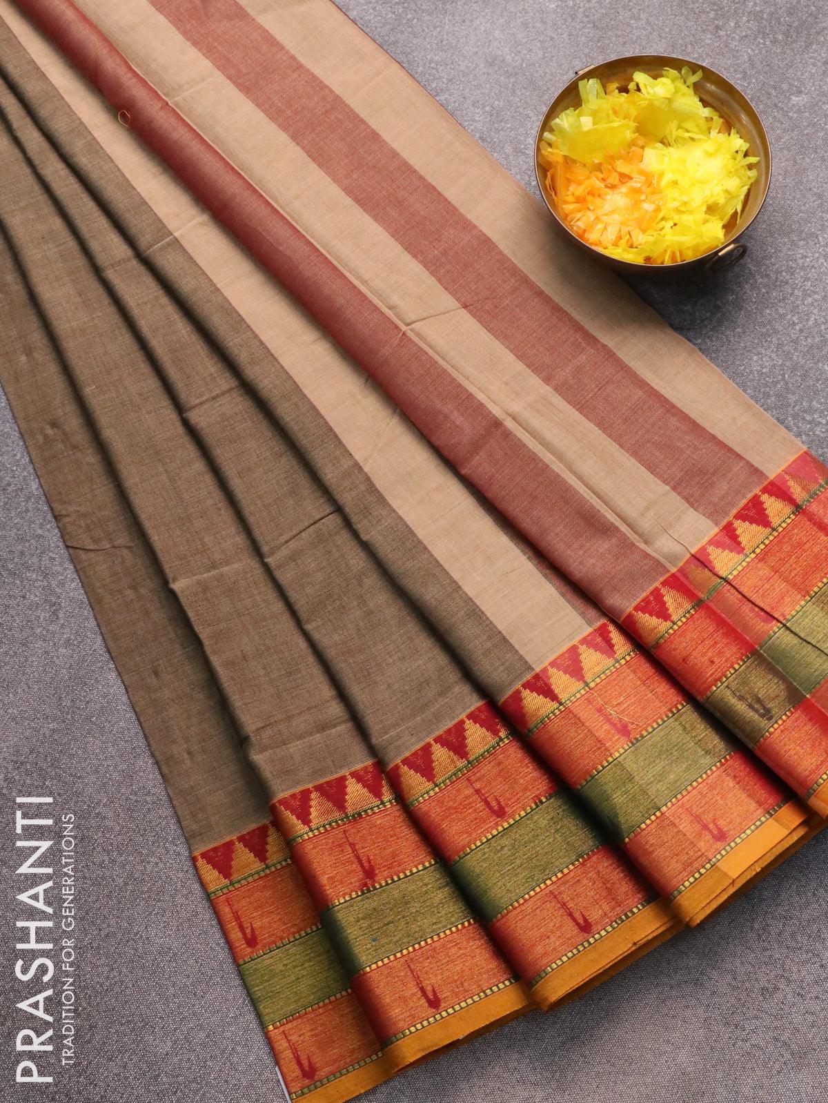 Narayanpet Handloom sarees with Big Borders | Devi Saree Designers