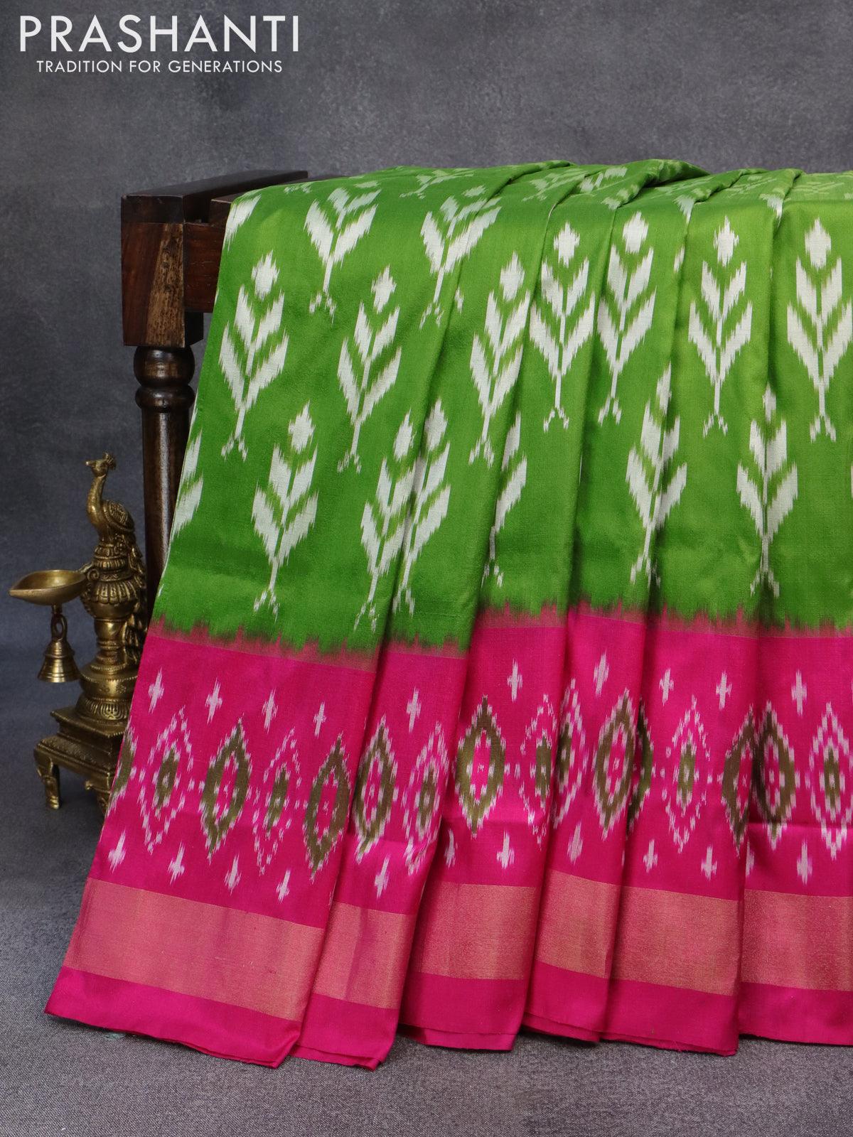 Ikkat Pochampally Silk Sarees