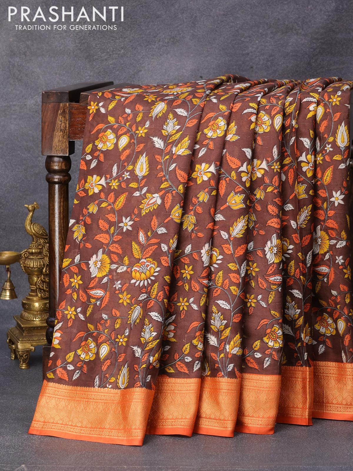 kalamkari cotton sarees - Prashanti Sarees