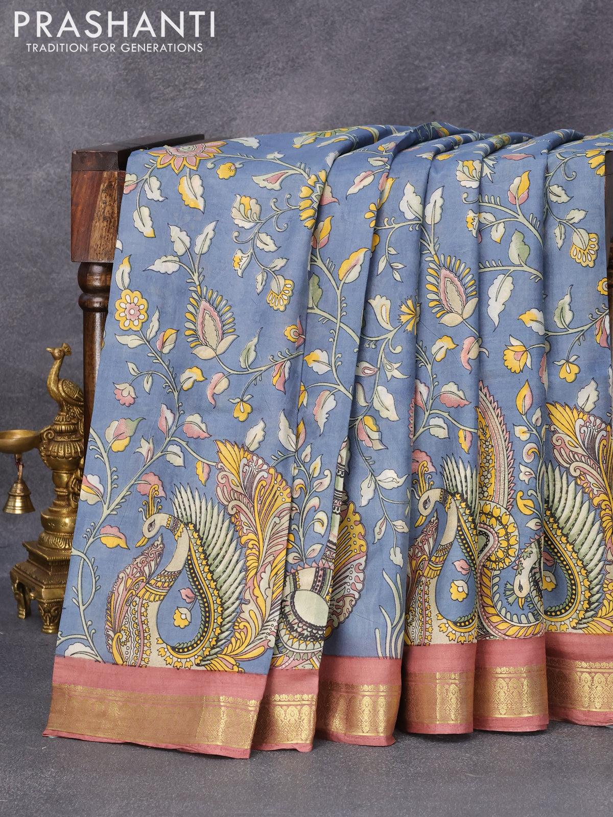 10 Yards Silk Sarees | Prashanti Exclusive | 20 Apr 2023 | ORDER ONLINE @  https://www.prashantisarees.com/collections/silk-9-yards Shop Pure Silk  Dhotis @ https://www.prashantisarees.com/collections/dhotis The... | By  Prashanti | Hello all, welcome to ...