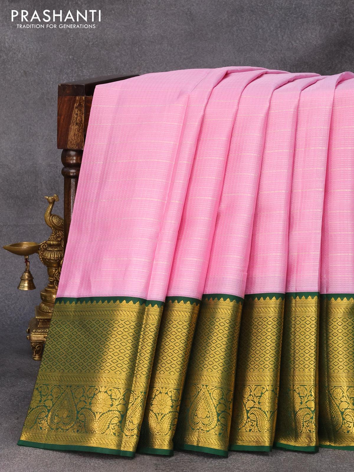 Buy Kanjivaram Silk Sarees for Bride Online | Singhania's