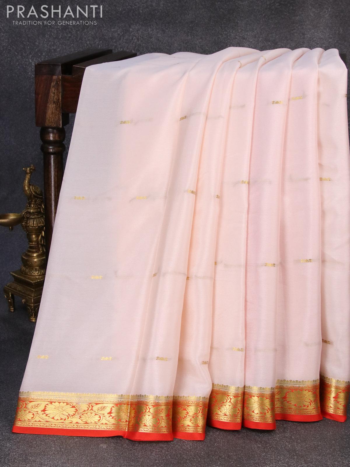 PURE MYSORE SILK-MSS572 – Gayathri Reddy Traditional Designer Studio