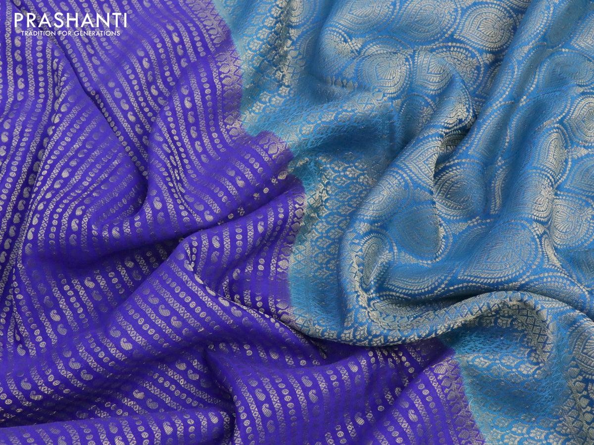 Pure Mysore silk saree (659700-N-SRI-IND-70007) - sellURsaree.com