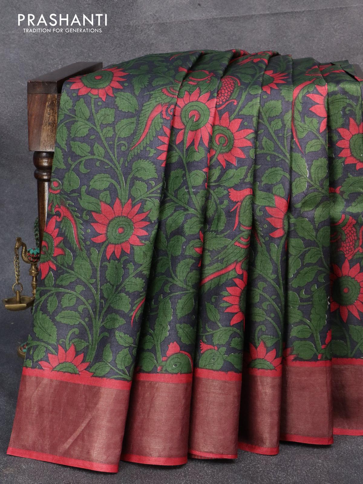 Tussar Silk – Prashanti Sarees