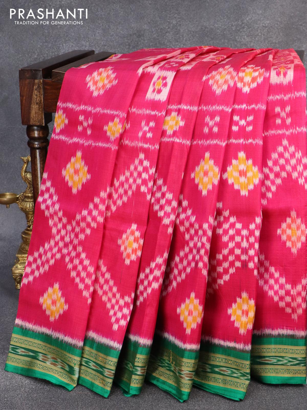 Shop online for Sambalpuri Handwoven Cotton Saree - BS0088 sourced from and  marketed by Odisha E Store