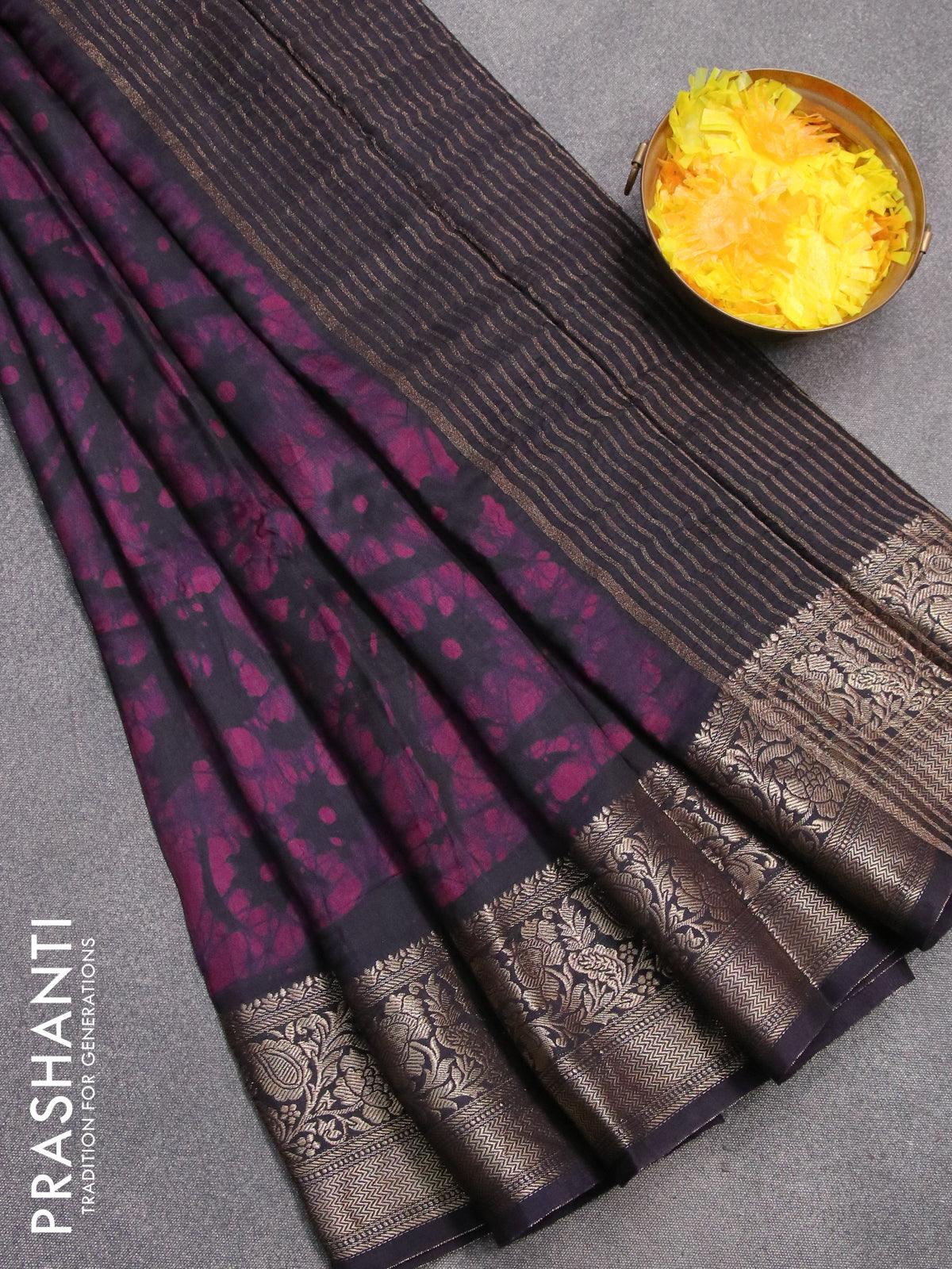 Mysore Crepe Printed Sarees | Prashanti Sarees - YouTube