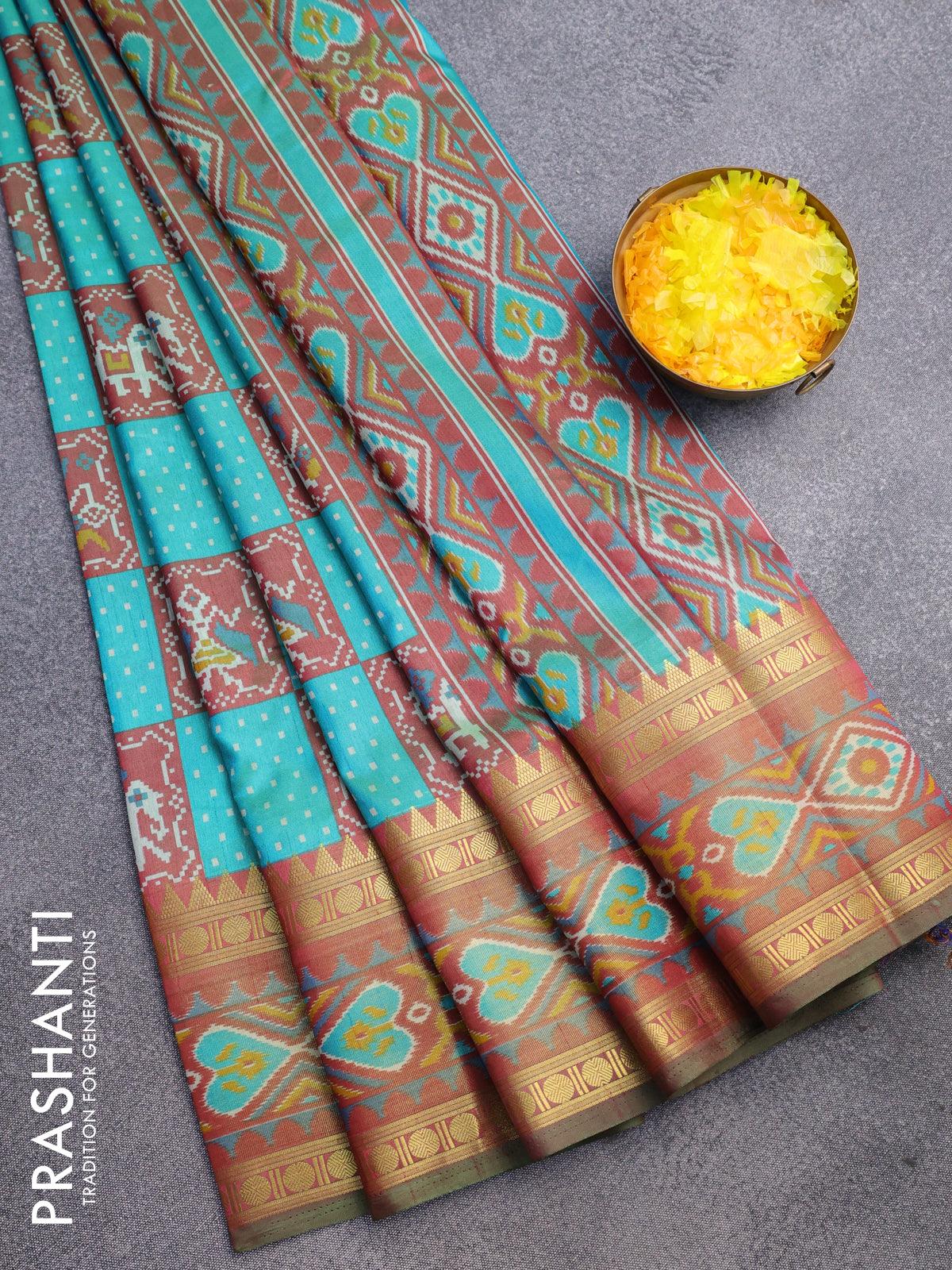 Semi Tussar Sarees – Prashanti Sarees