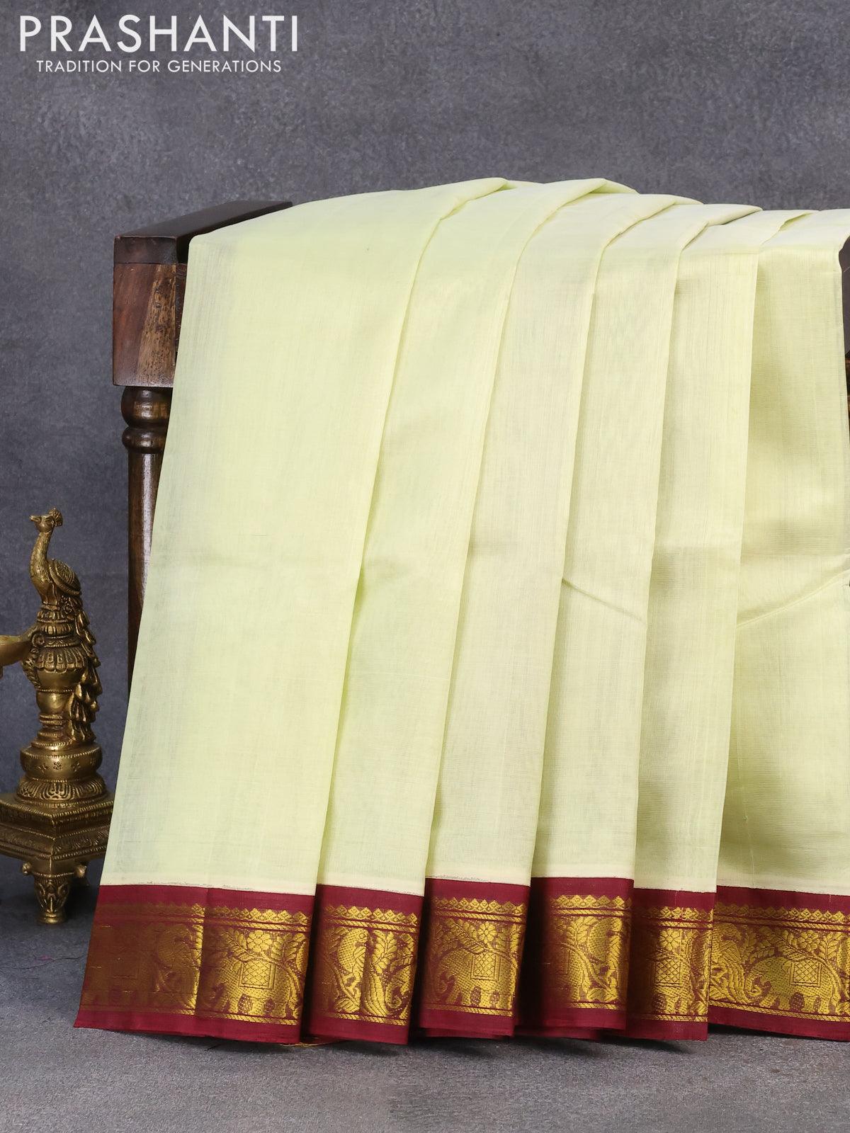 Vintage Revivals Pearl White Kanchipuram Handloom Korvai Silk Saree -  Silktatva | Silk sarees, Pure silk sarees, Pearl white