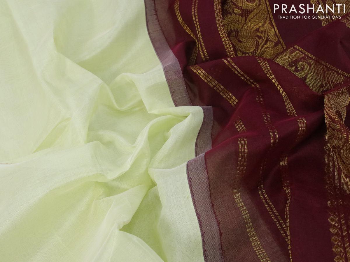 Silk Cotton Korvai – Prashanti Sarees