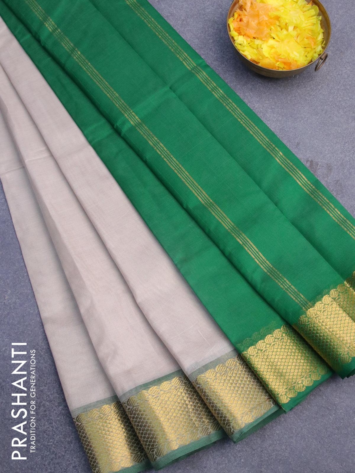 Plain Silk Cotton Sarees – SS Sarees