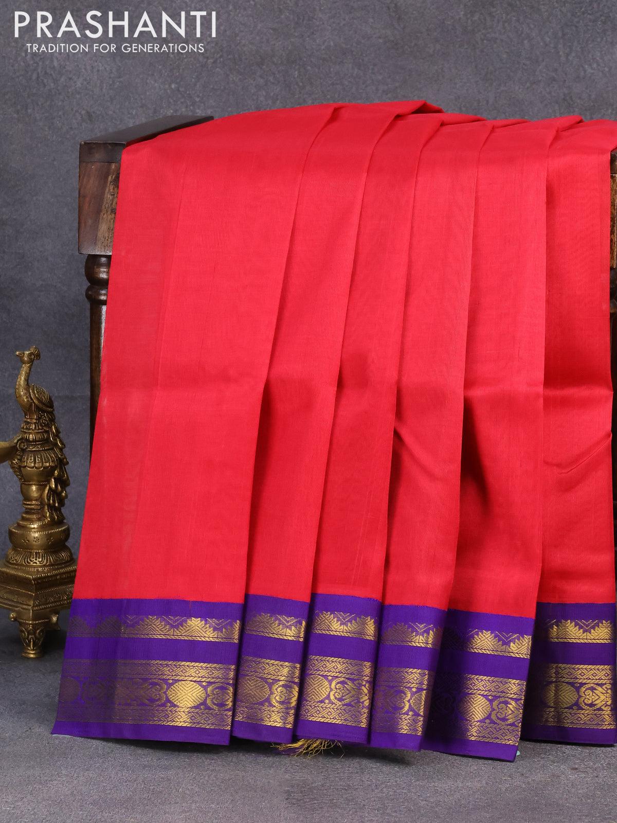 Buy RICH PALLU-Premium Cotton Saree with Blouse and rich pallu at Best  Price, RICH PALLU-Premium Cotton Saree with Blouse and rich pallu  Manufacturer in Surat