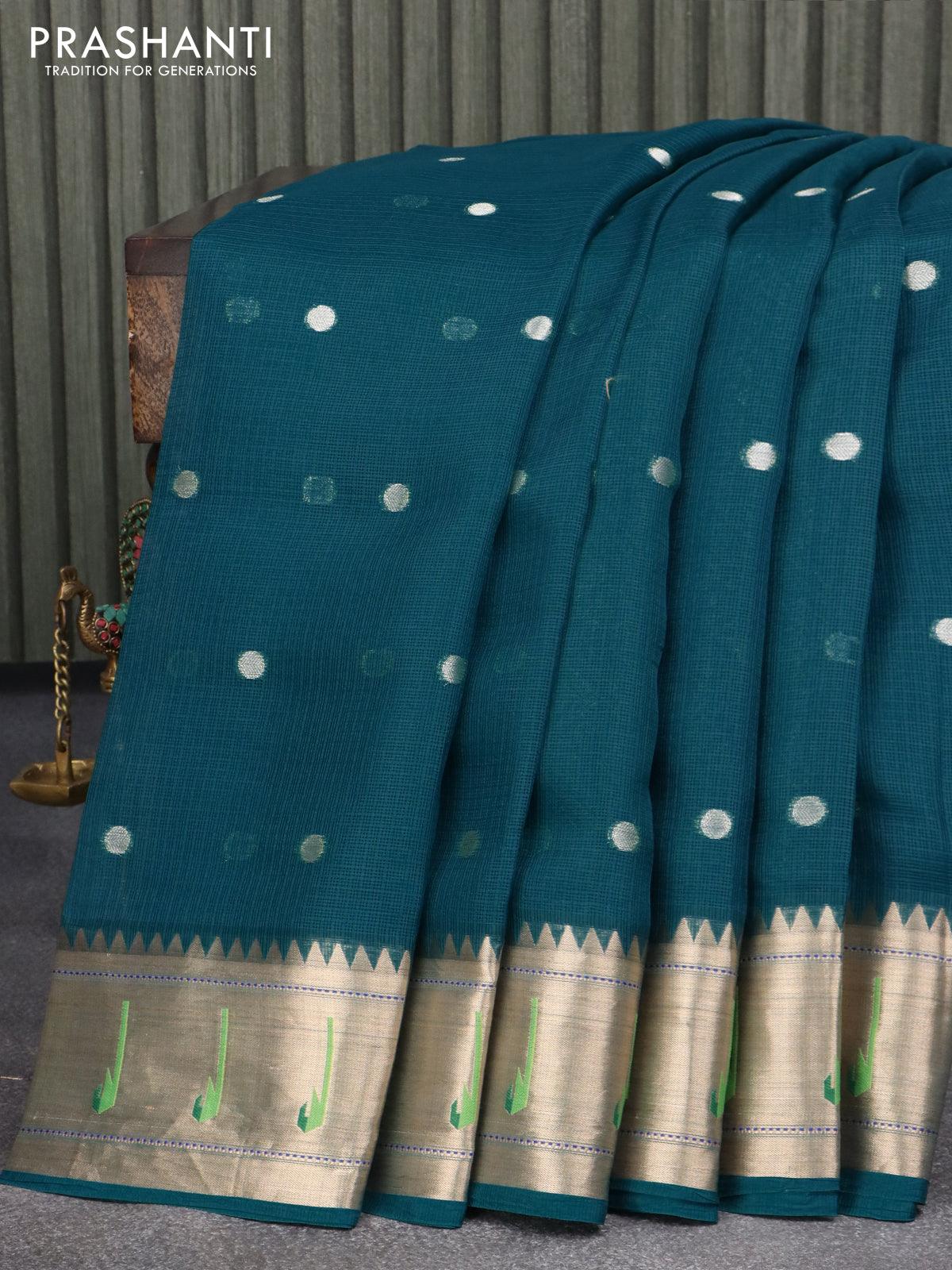 Pure Zari kota Handloom sarees