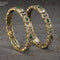Victorian bangles with emerald & cz stone - {{ collection.title }} by Prashanti Sarees