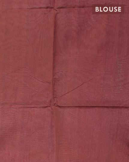Chappa saree yellow shade and deep maroon with allover kalamkari prints and printed border - {{ collection.title }} by Prashanti Sarees