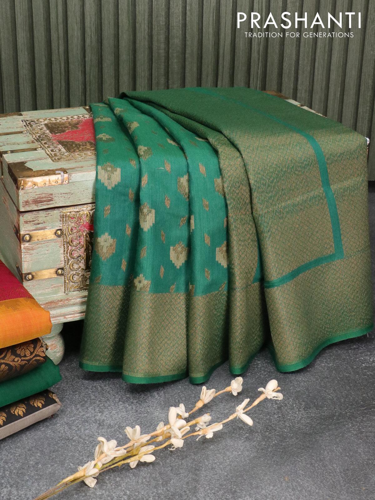 Buy Banarasi Tussar Silk Sarees Online Store in Varanasi – Shanti Banaras