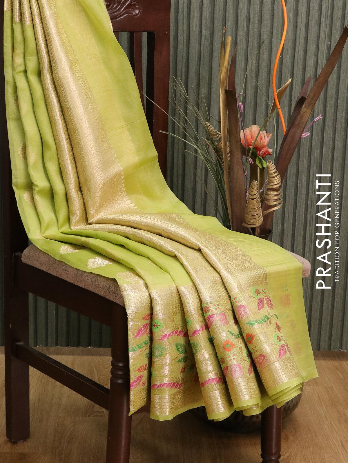 Linen Cotton Sarees by Prashanti - YouTube