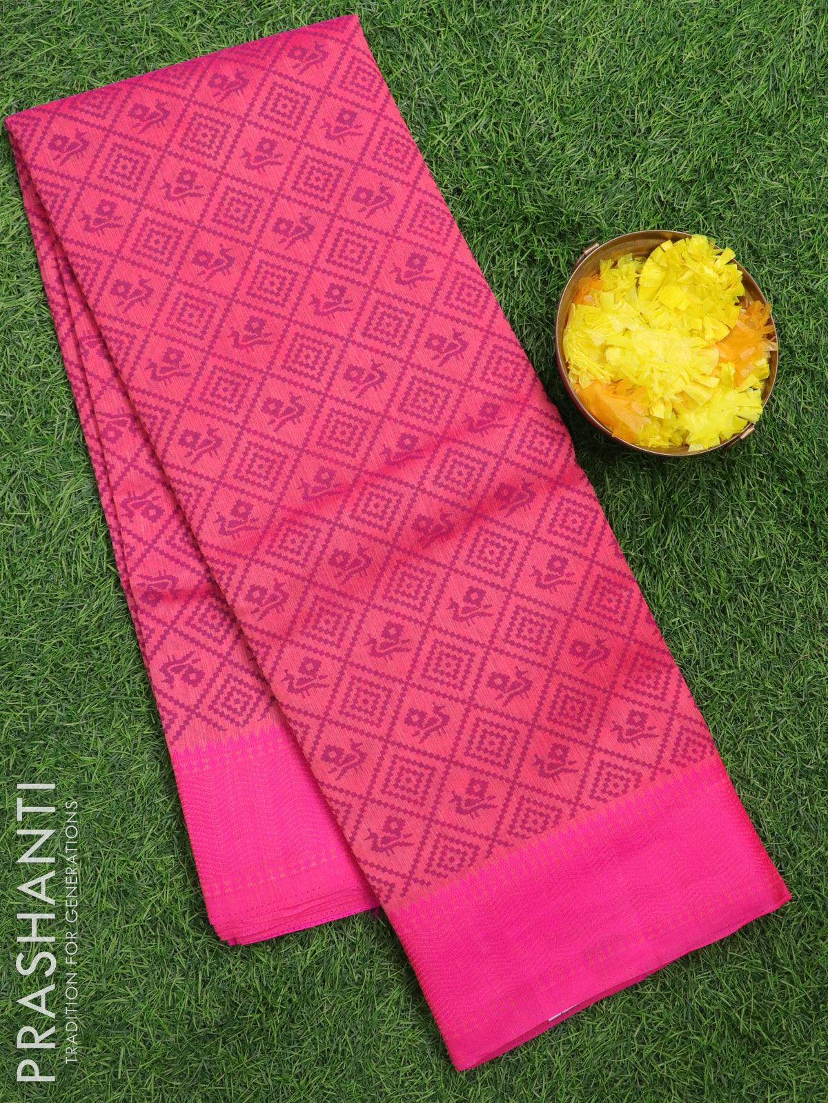 9 Yards Arani Semi Silks – Prashanti Sarees